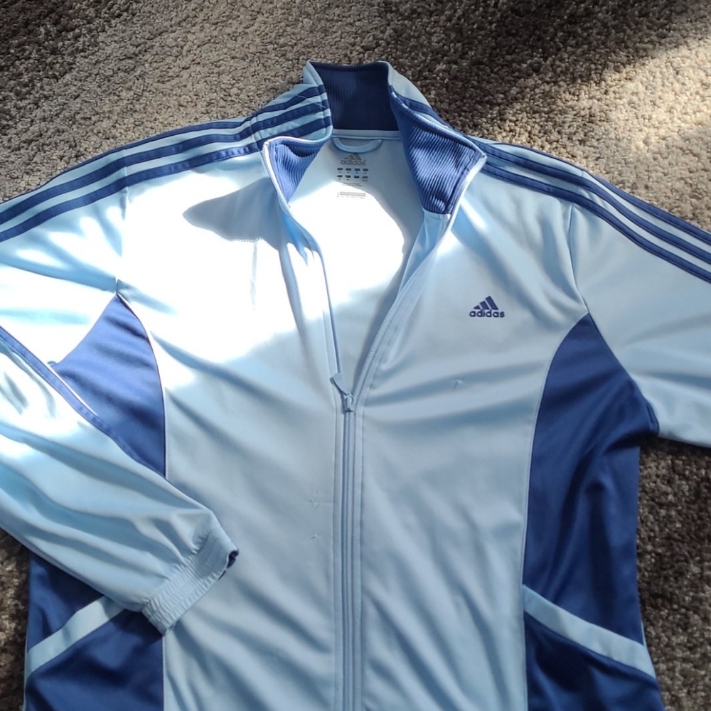 Adidas light weight track jacket